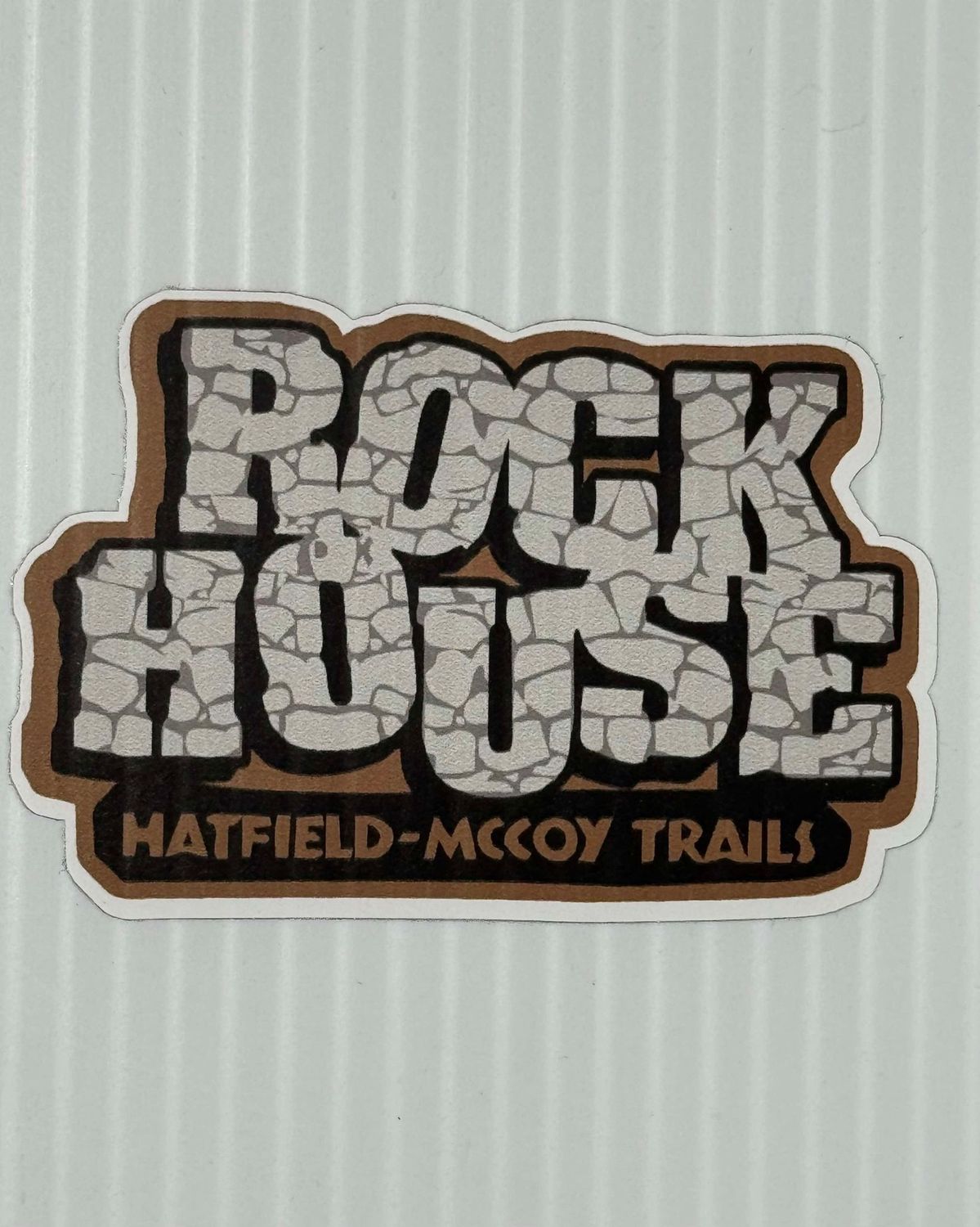 Hatfield McCoy Trails Logo Sticker Decals