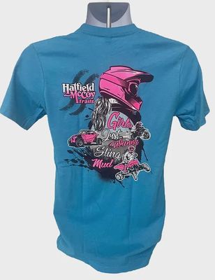 Hatfield McCoy Trails Girls Wanna Sling Mud T-Shirt
