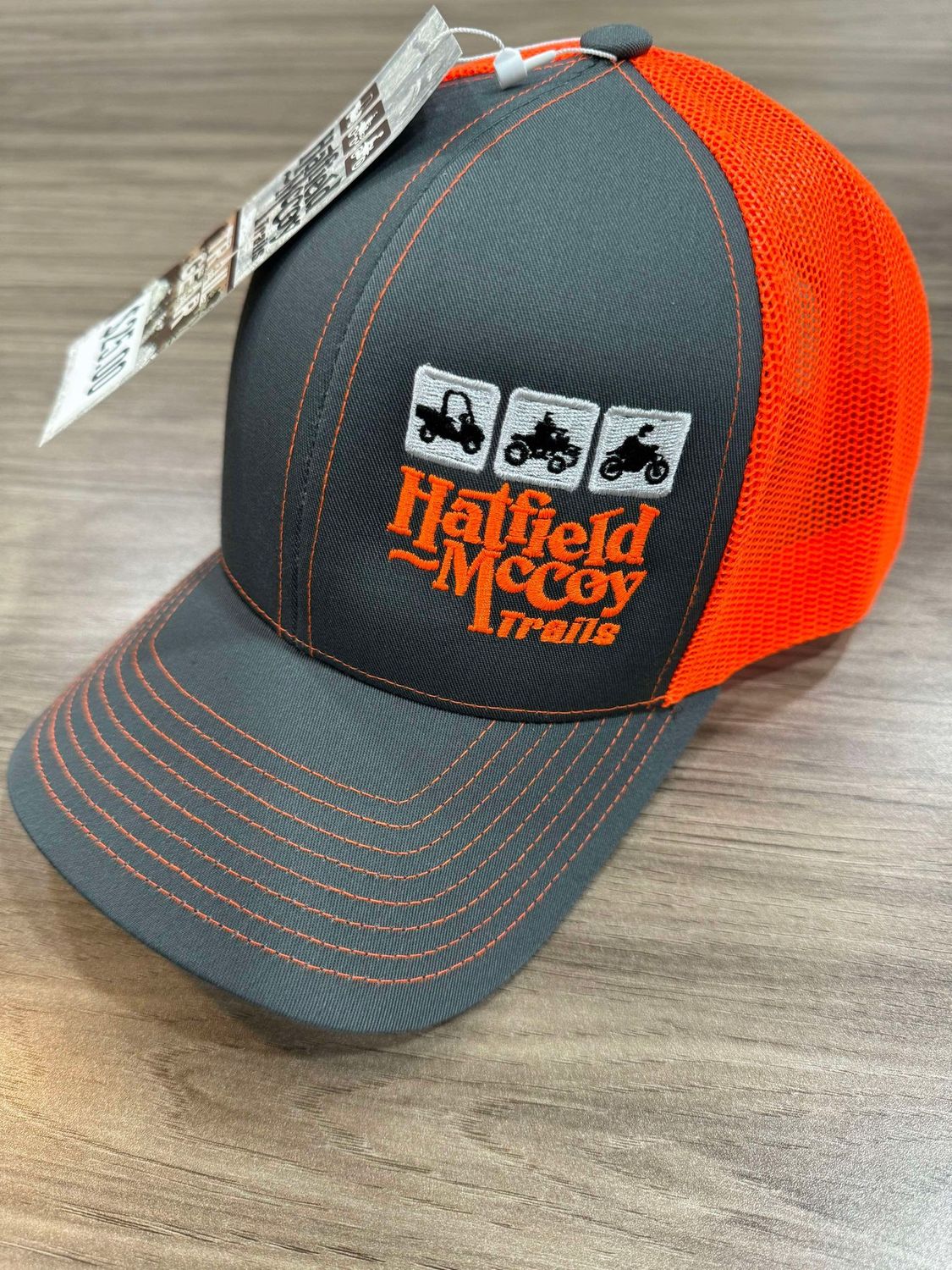 Hatfield McCoy Trails Neon Pacific Trucker Hat