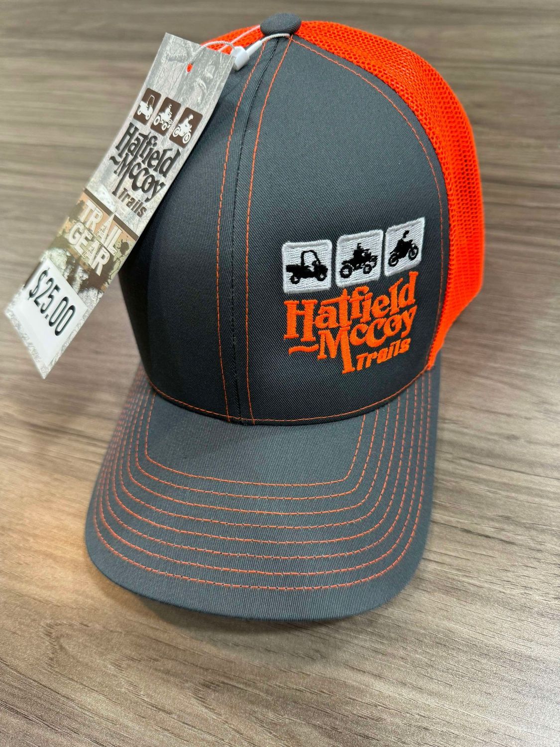Hatfield McCoy Trails Neon Pacific Trucker Hat