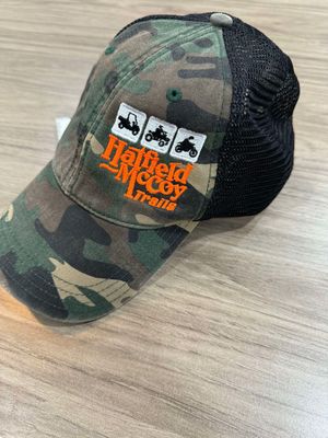 Hatfield McCoy Trails Richardson Camo Trucker Hat