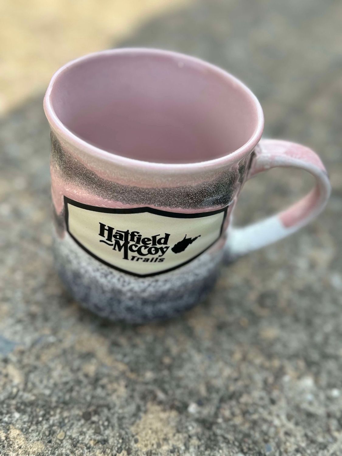 Hatfield McCoy Trails Mug, Color: PINK
