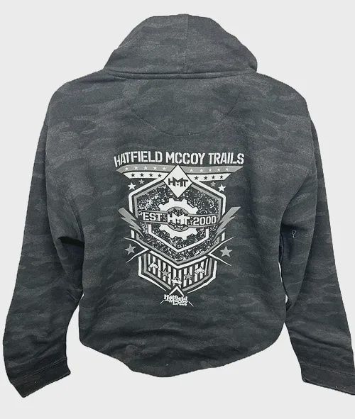 Hatfield McCoy Trails Storm Camo Hoodie, Size: SMALL