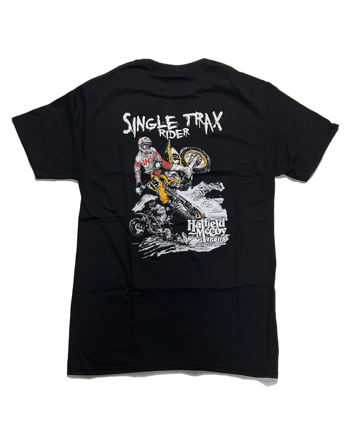 Hatfield Mccoy Trails T-Shirt Single Trax, Size: SMALL