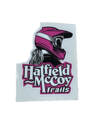 Hatfield McCoy Trails Large Decals