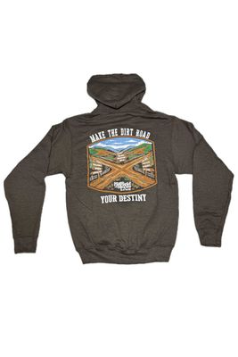 Hatfield McCoy Trails Dirt Road Hoodie Adult