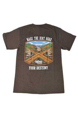 Hatfield McCoy Trails Dirt Road T-Shirt Adult