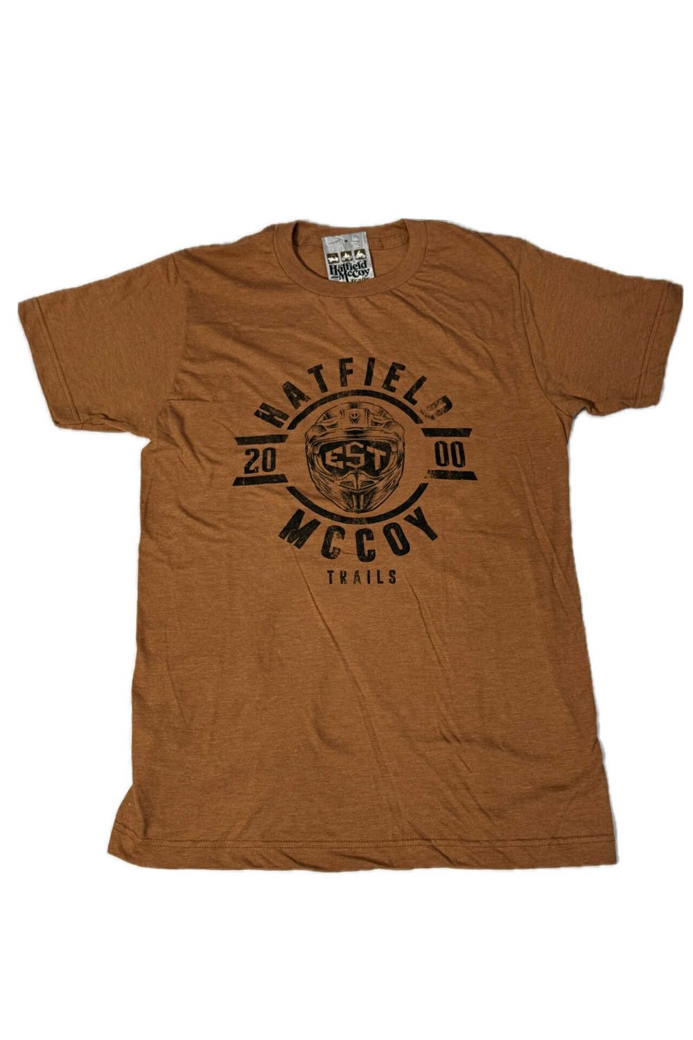 Hatfield McCoy Trails Established Rust T-Shirt Adult
