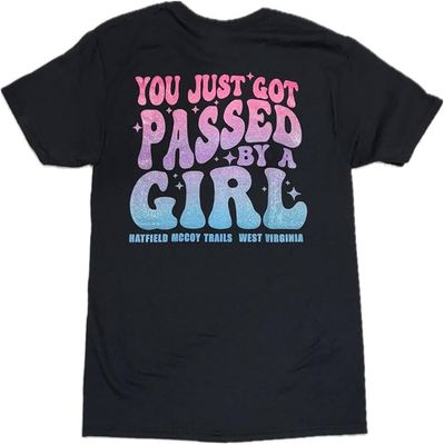 Hatfield McCoy Trails Passed By A Girl T-Shirt Black