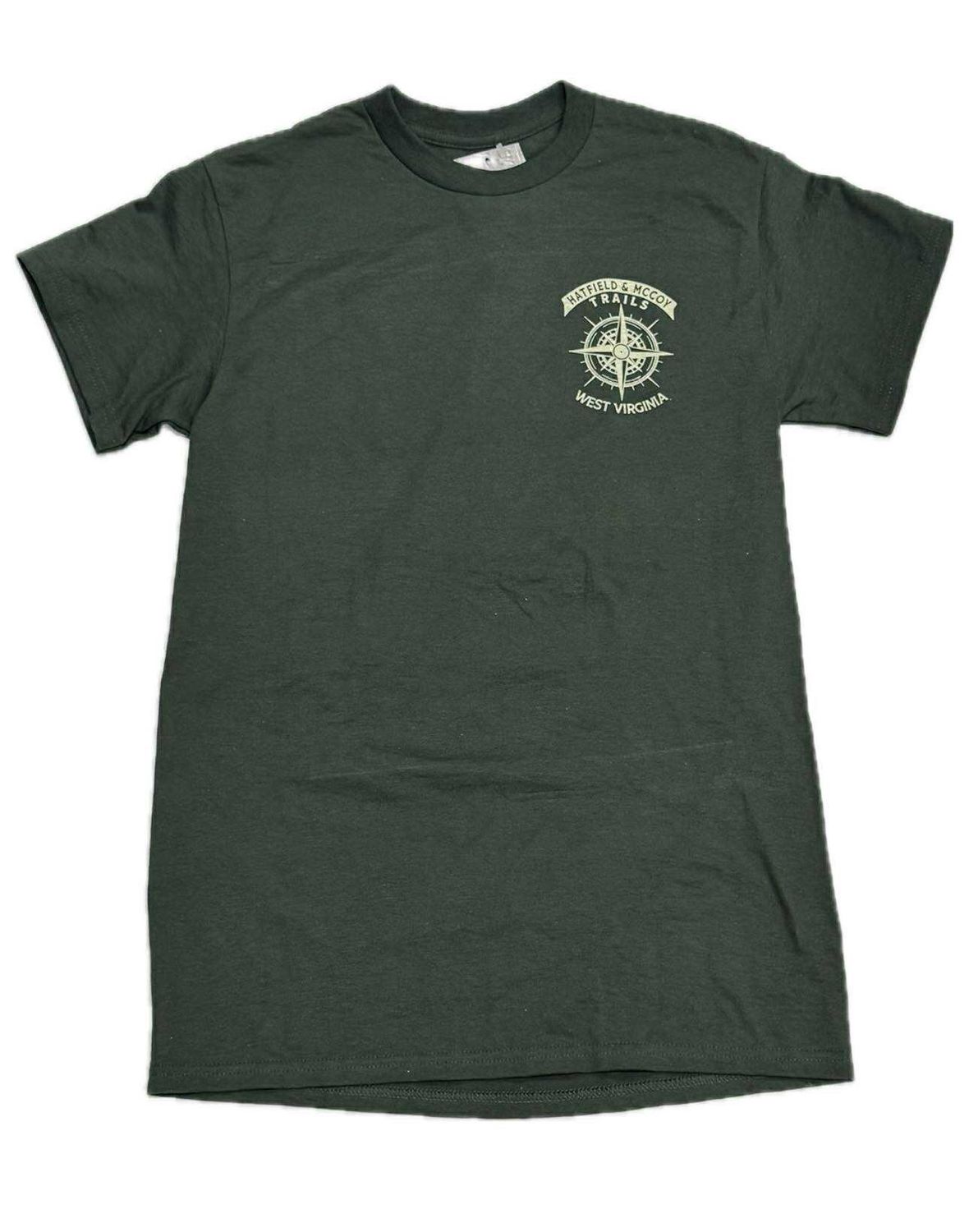 Hatfield McCoy Trails Compass Adult T-Shirt