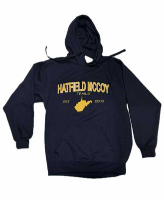 Hatfield McCoy Trails WV-3D Hoodie Adult