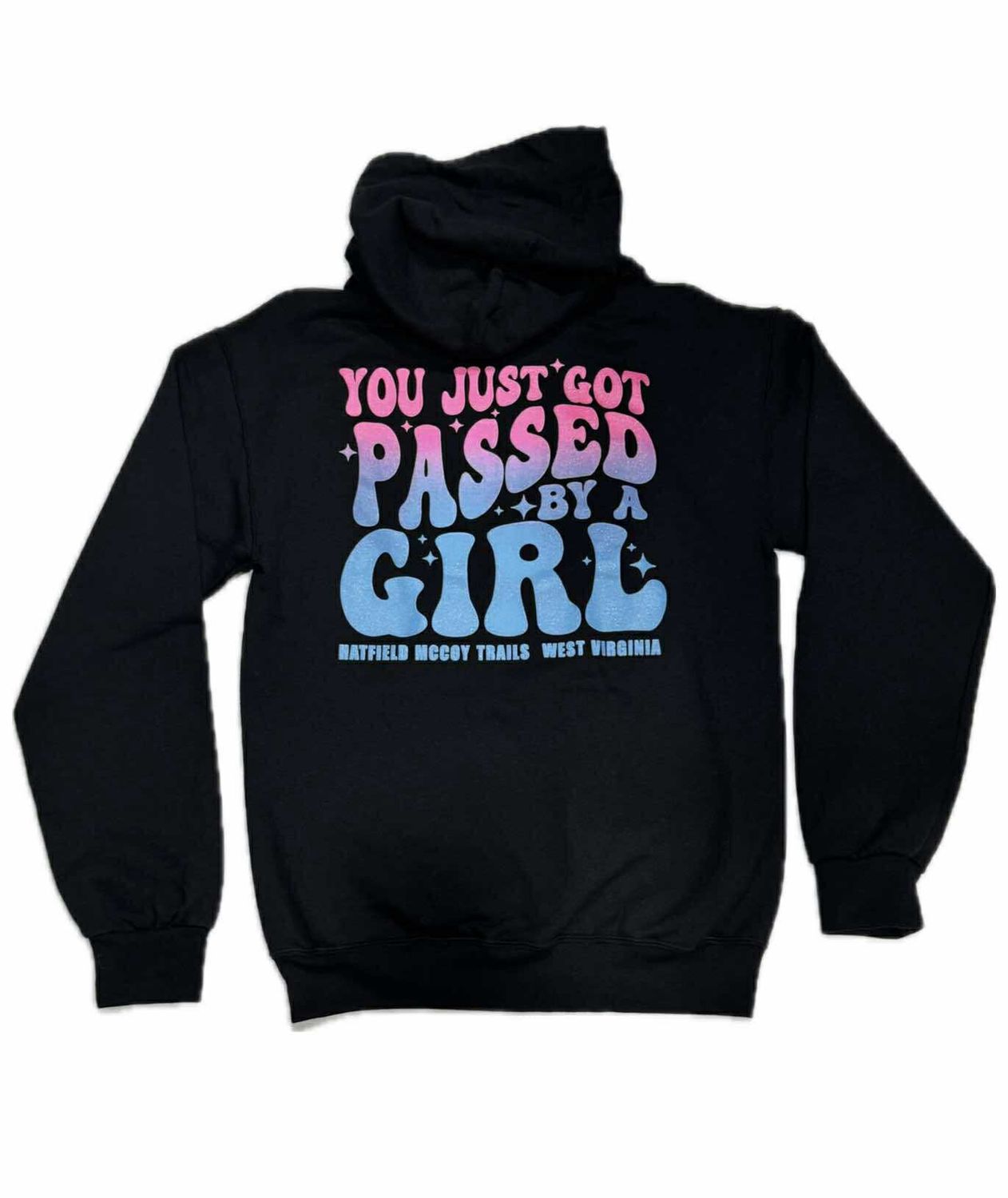 Hatfield Mccoy Trails Passed By A Girl Zip Hoodie Adult