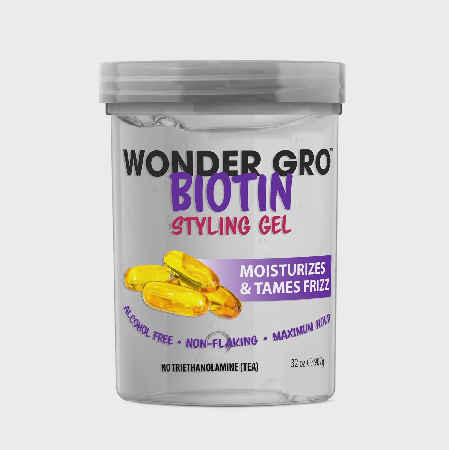 Wonder Gro biotin gel 16oz, Size: 32oz