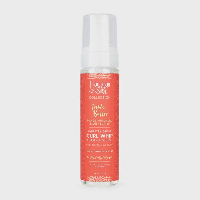 Hawaiian Silky Triple Butter Hydrate &amp; Define Curl Whip Foaming Mousse