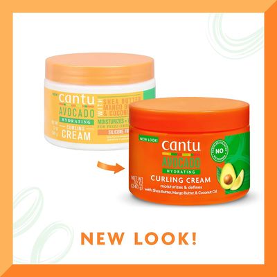 Cantu Avocado Hydrating Curling Cream cantu avocado curling cream