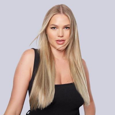 Stranded Hair Extension Synthetic - Fibre One Piece Straight