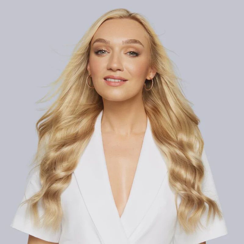Stranded Human hair weft 18&quot;