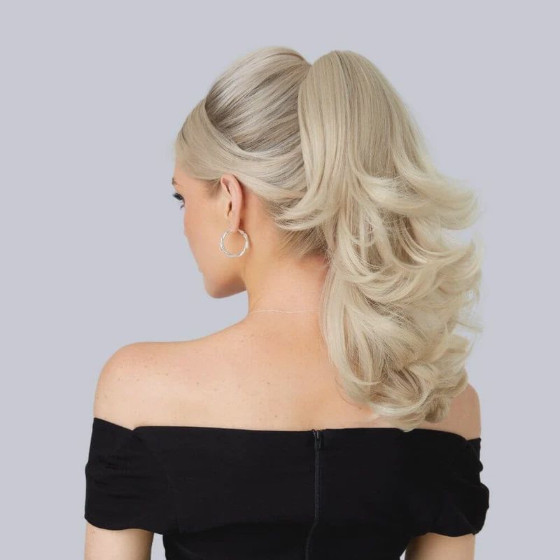 Stranded Medium Flicky Clip-on Ponytail