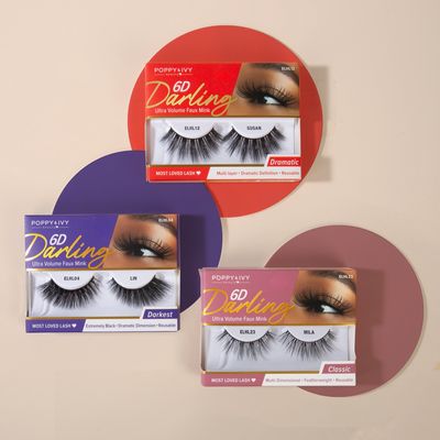 Poppy &amp; Ivy 6D Darling faux mink lashes