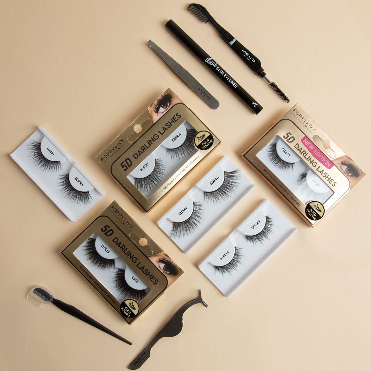 5d daling lashes single