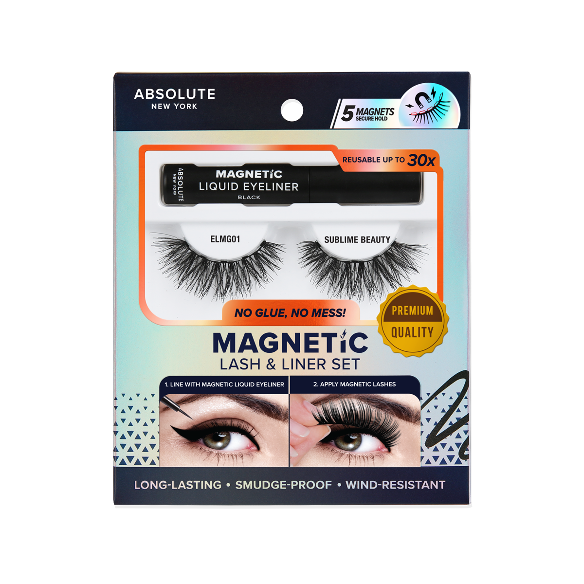 Poppy &amp; Ivy Magnetic lash &amp; liner set, Style: Sublime beauty