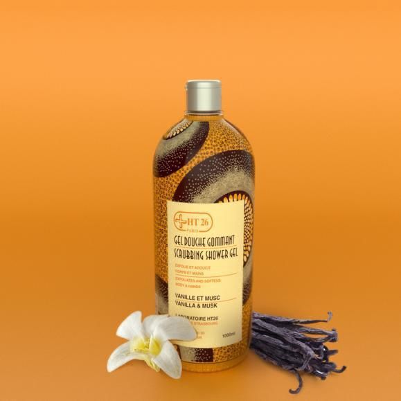 HT26 Paris Vanilla &amp; Musk Scrubbing Shower Gel