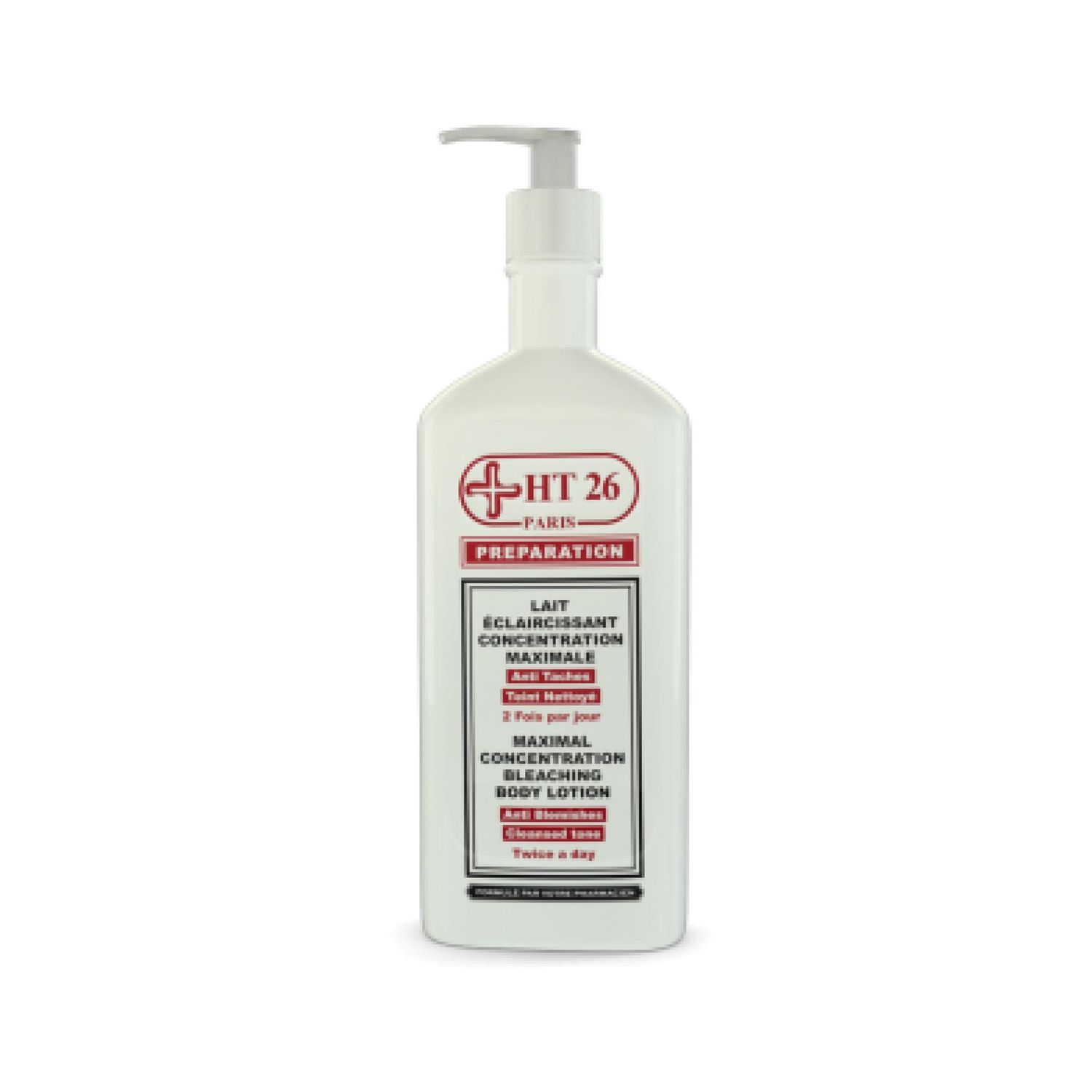 HT26 Paris preparation Maximal concentration body lotion