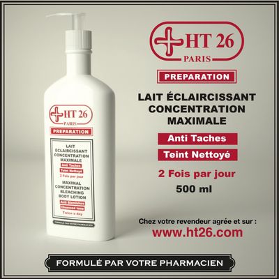 HT26 Paris preparation Maximal concentration body lotion