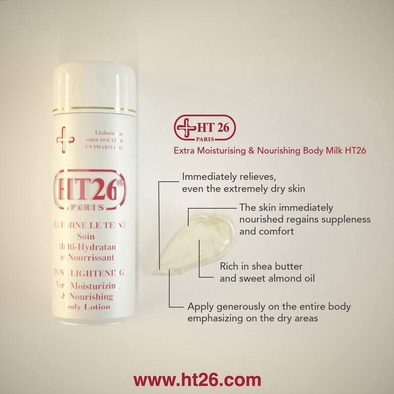 HT26 Paris - Moisturising and Nourishing body lotion