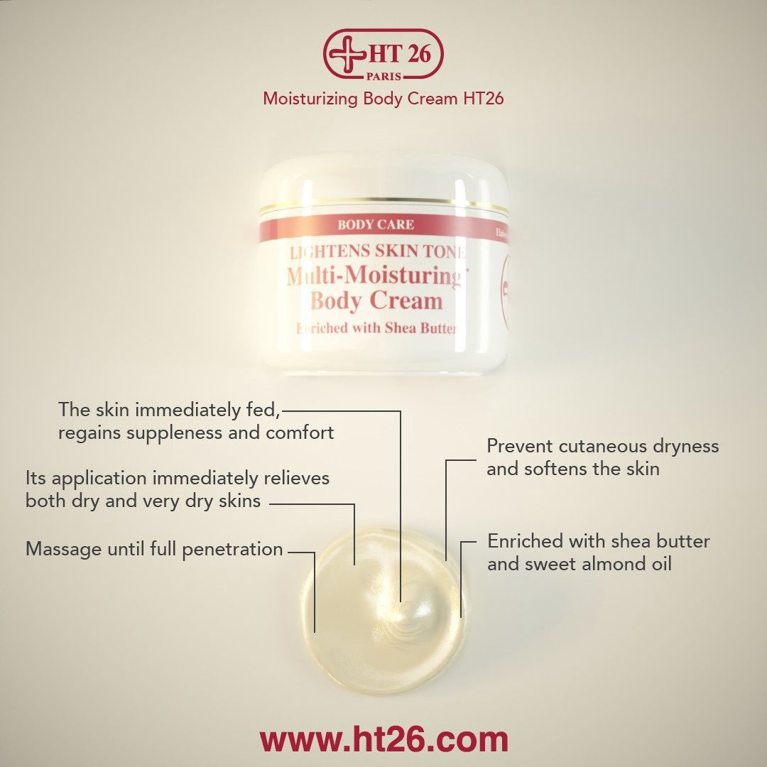 HT26 Paris Moisturising Body Cream