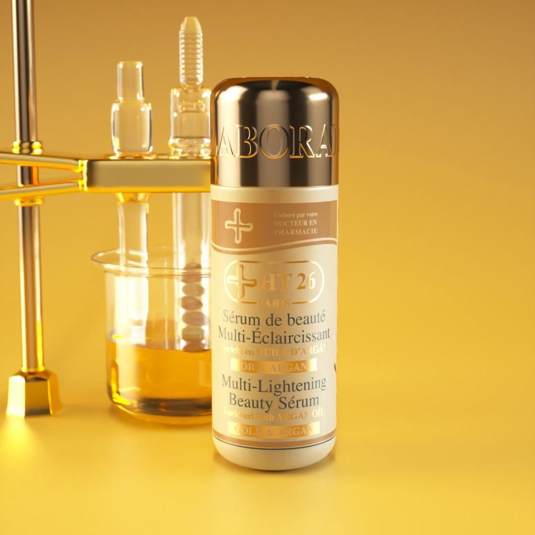 HT26 Gold and Argan Body Beauty Serum