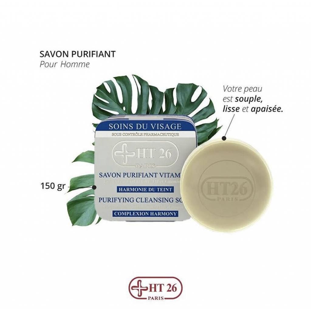 HT26 Paris Men Purifying vitamined soap Bar