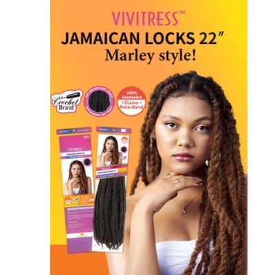 Vivitress Jamaican Locks 22&quot; Marley Style!