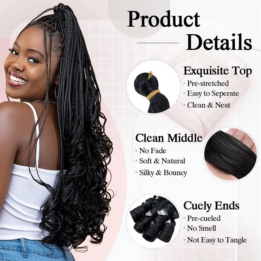 Vivitress Mega 3x French Curl Braid 22&quot;, colour: 1
