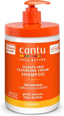 Cantu Shea Butter for Natural Hair Cleansing Cream Shampoo – Salon Size 25 oz