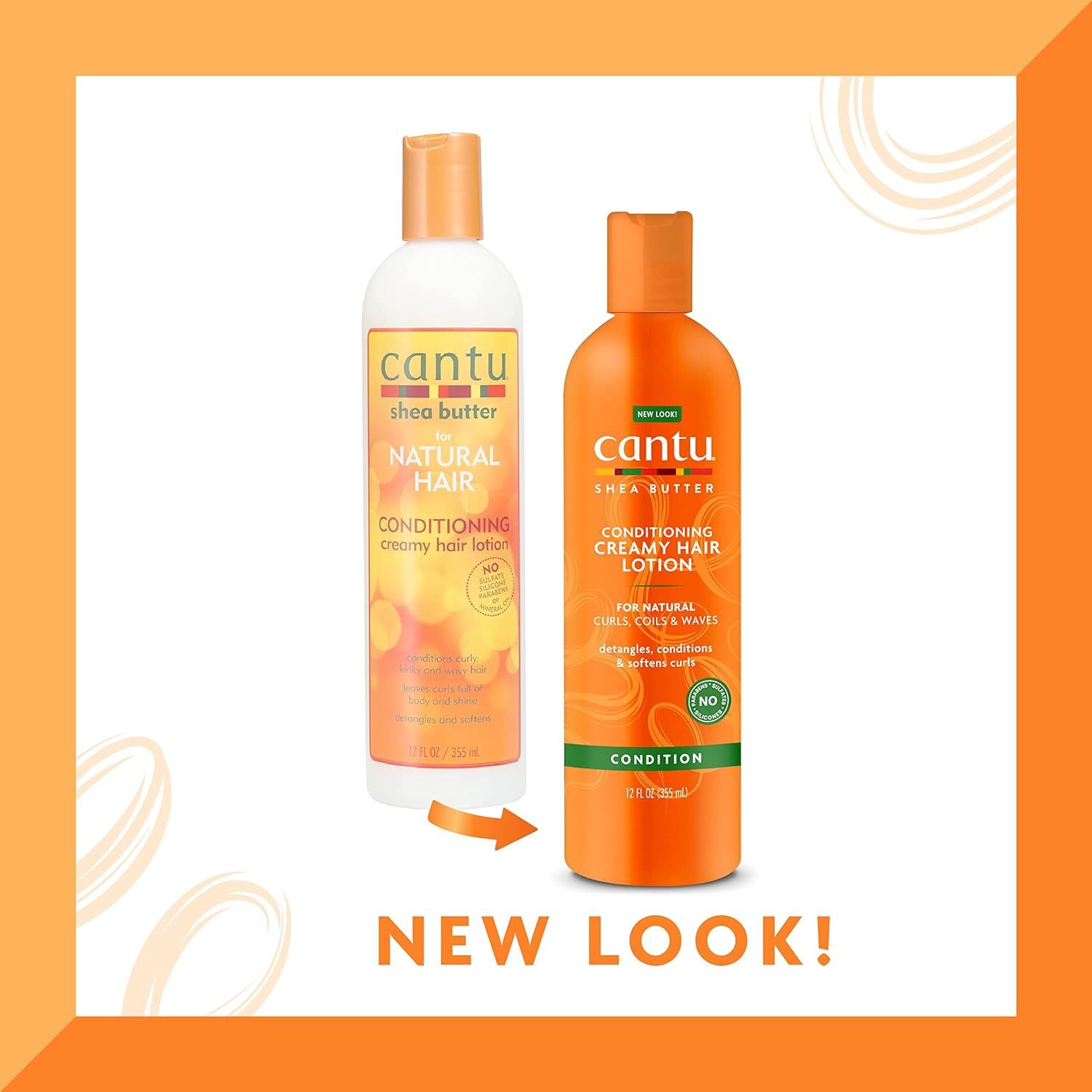 Cantu Natural Conditioning Creamy Hair Lotion355 ml (packaging may vary)