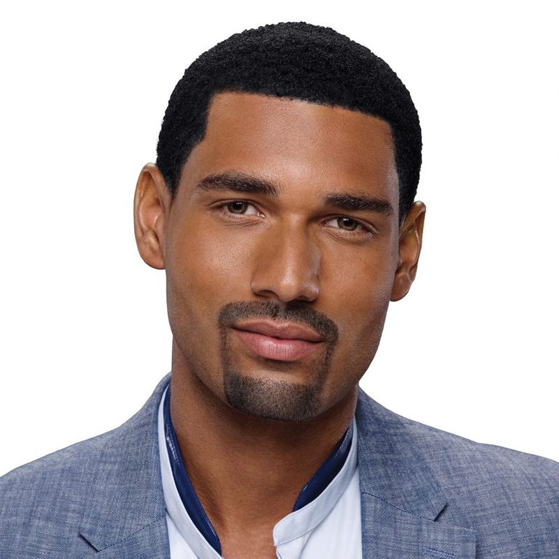 Creme of Nature Liquid Men Hair Colour with Shea Butter Conditioner - Jet Black