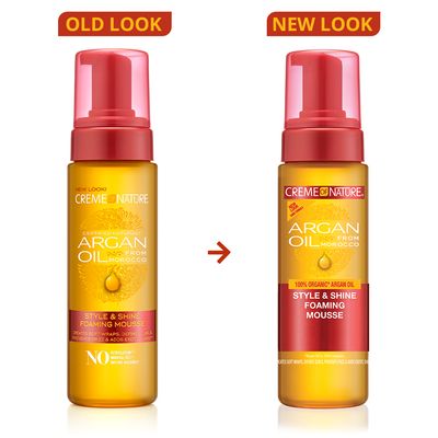 Creme Of Nature Style &amp; Shine Foaming Mousse