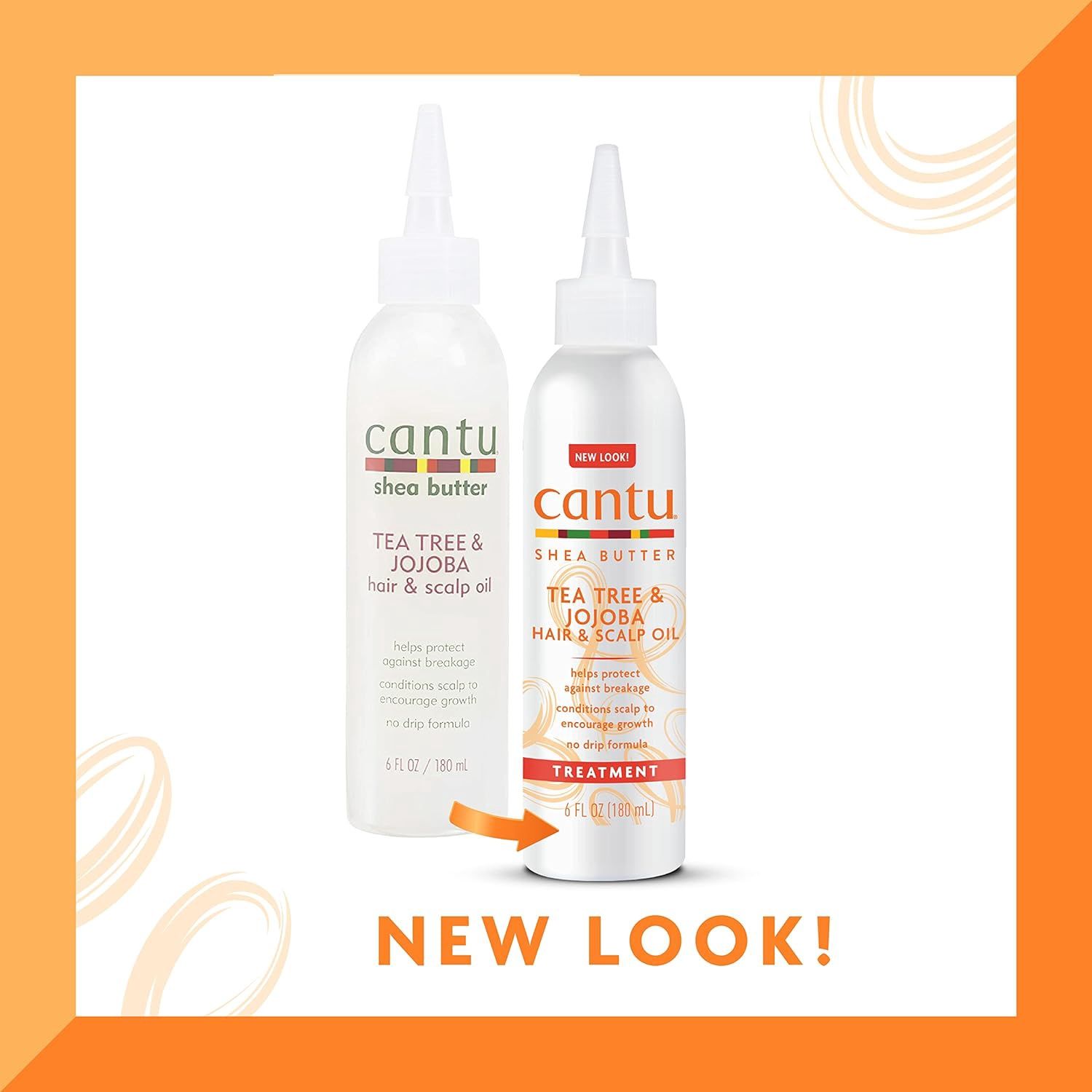 Cantu Tea Tree &amp; Jojoba Hair &amp; Scalp Oil 180ml