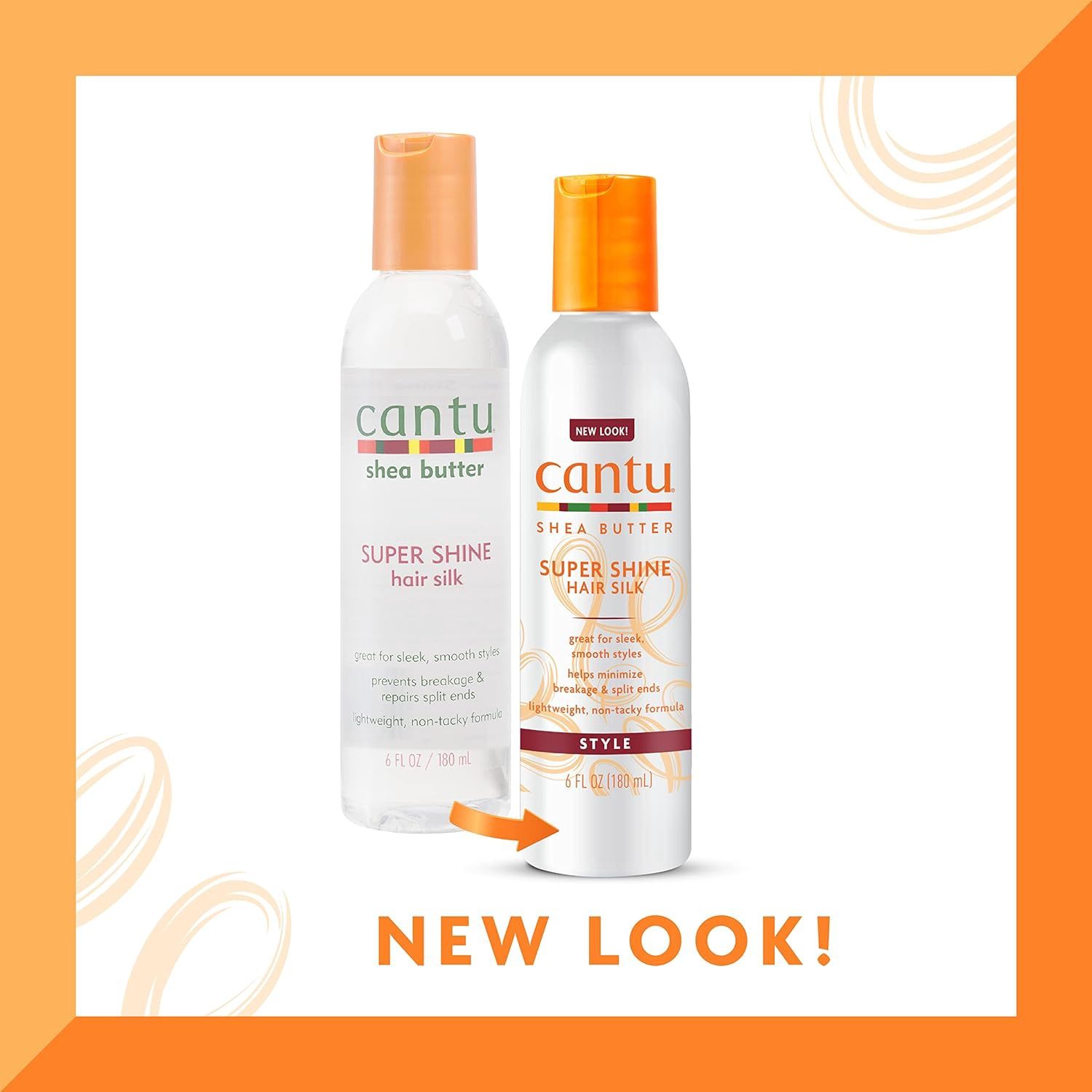 Cantu Super Shine Hair Silk, Shea Butter 180 ml