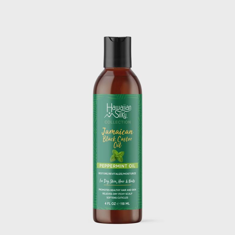Hawaiian Silky Jamaican Black Castor Peppermint Oil