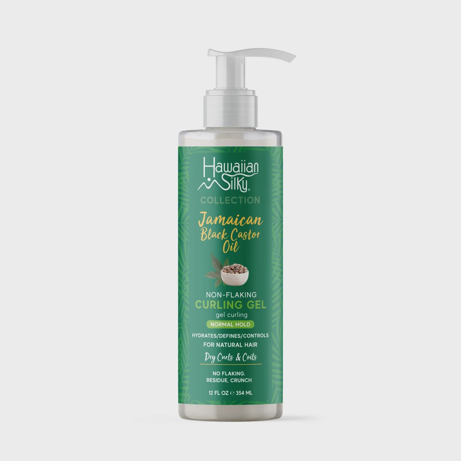Hawaiian Silky Black Castor Oil Curling Gel 12oz
