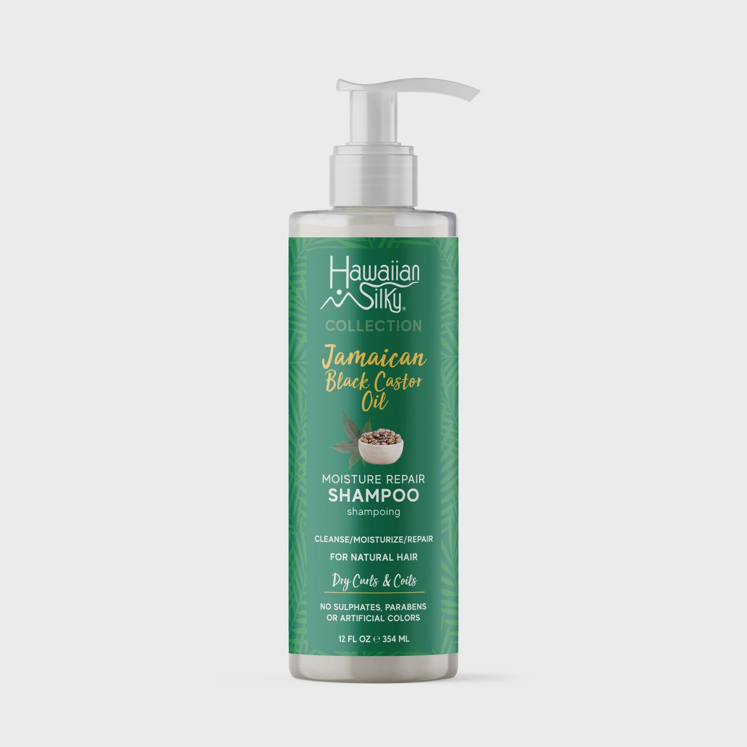 Hawaiian Silky Jamaican Black Castor Oil Moisture Repair Shampoo