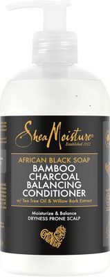 Shea Moisture African Black Soap Bamboo Charcoal Balancing Conditioner