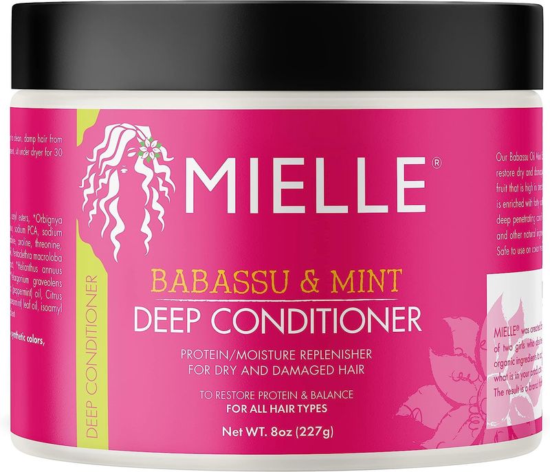 Mielle Organics Babassu &amp; Mint Deep Conditioner with Protein, 227 g