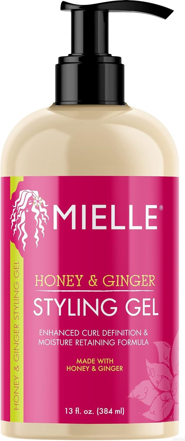 Mielle Organics Honey and Ginger Styling Gel 13oz, White, 384 ml
