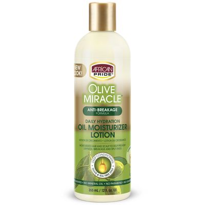 African Pride Olive Miracle Oil Moisturizing Lotion 12oz