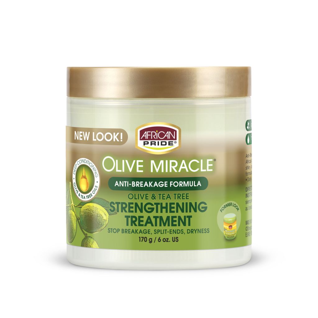 African Pride Olive Miracle Strengthening Treatment 6oz