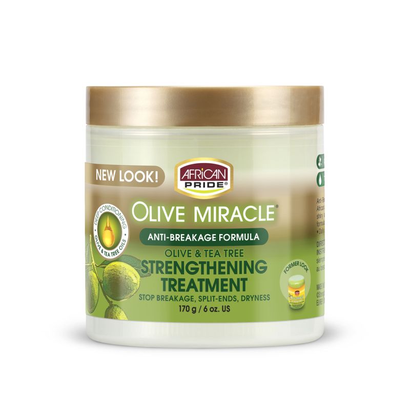 African Pride Olive Miracle Strengthening Treatment 6oz