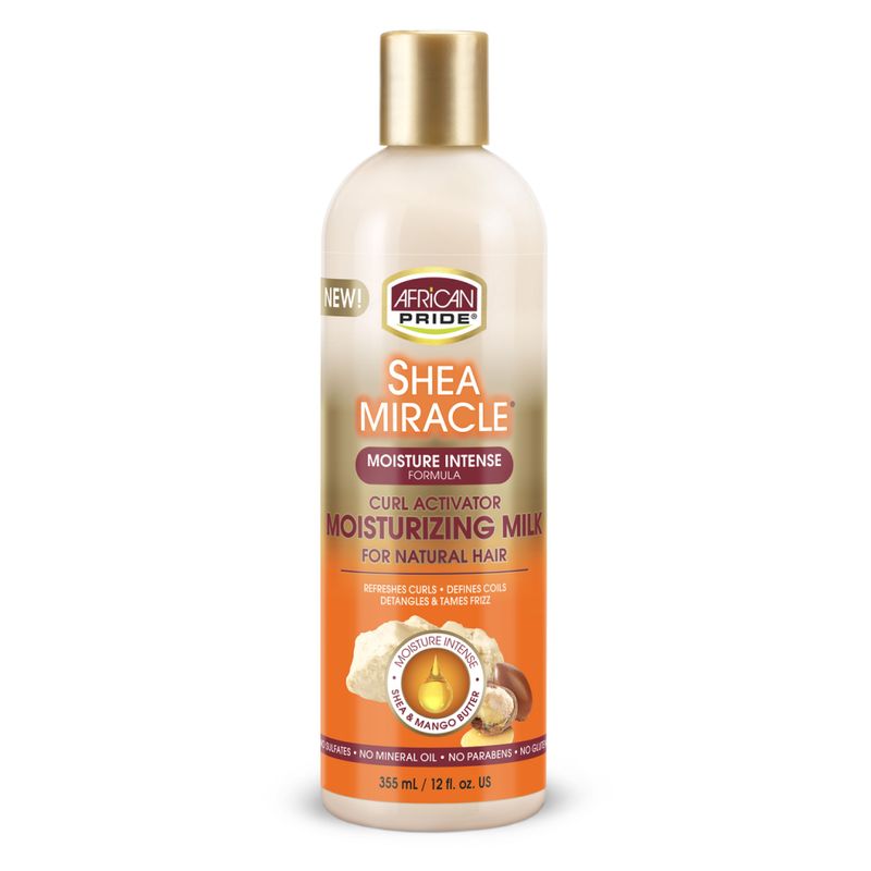 A P Shea Miracle Moisturizing Milk Curl Activator 12oz